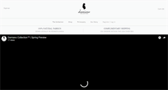 Desktop Screenshot of damianocollection.com